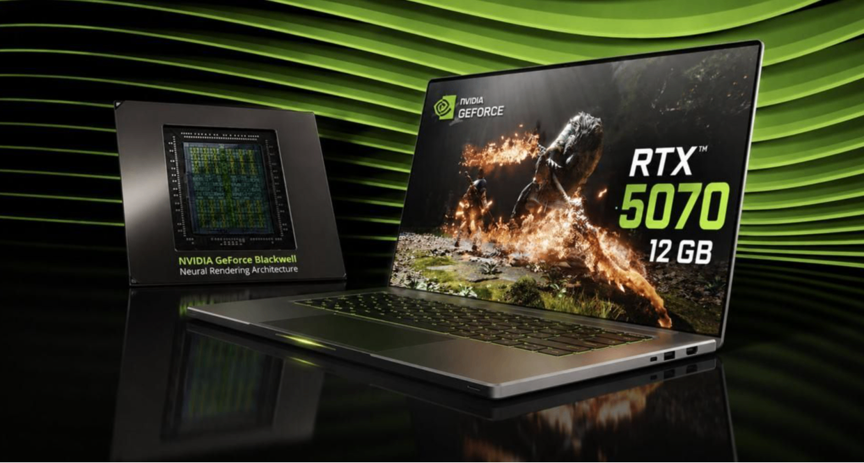 暴增 50%！NVIDIA RTX 5070移动版12GB新卡官宣，双版本并行上市