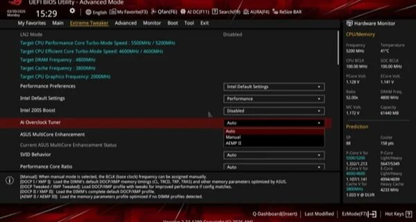 華碩新版BIOS：Z890/B860系列主板支持多規格DDR5混合超頻