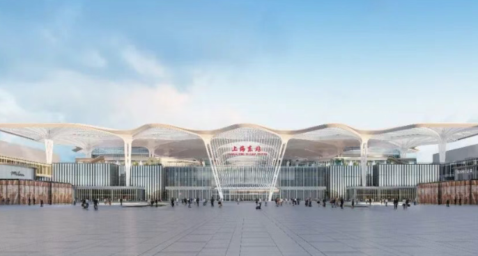 上海高鐵站➕2：上海東站明年7月建成投運！寶山站同步投入運營！