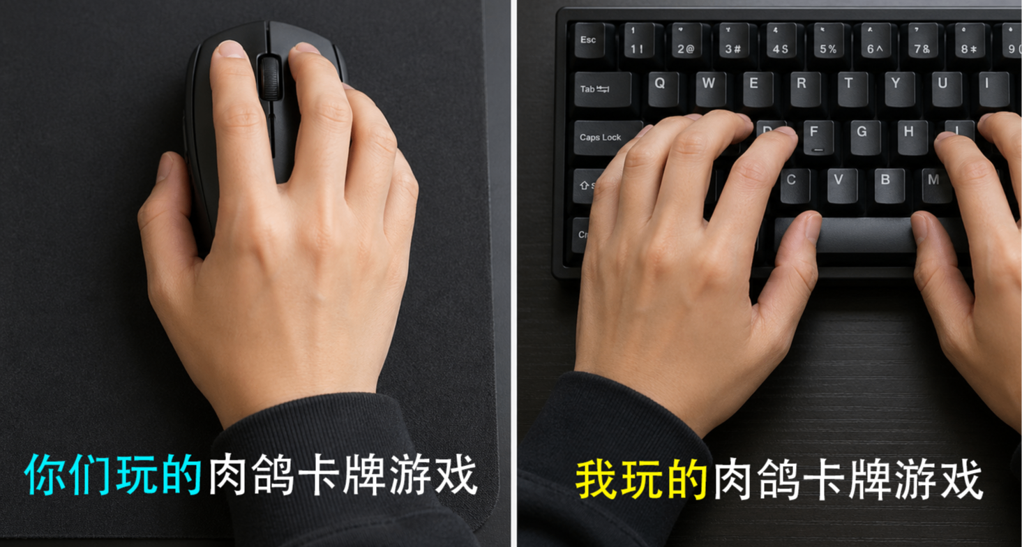 你們玩的肉鴿卡牌遊戲vs我玩的肉鴿卡牌遊戲