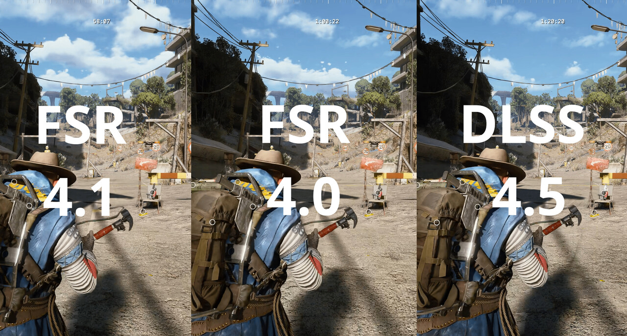 國外玩家盲測：DLSS 4.5觀感優於FSR 4.1，FSR在RE9反超DLSS