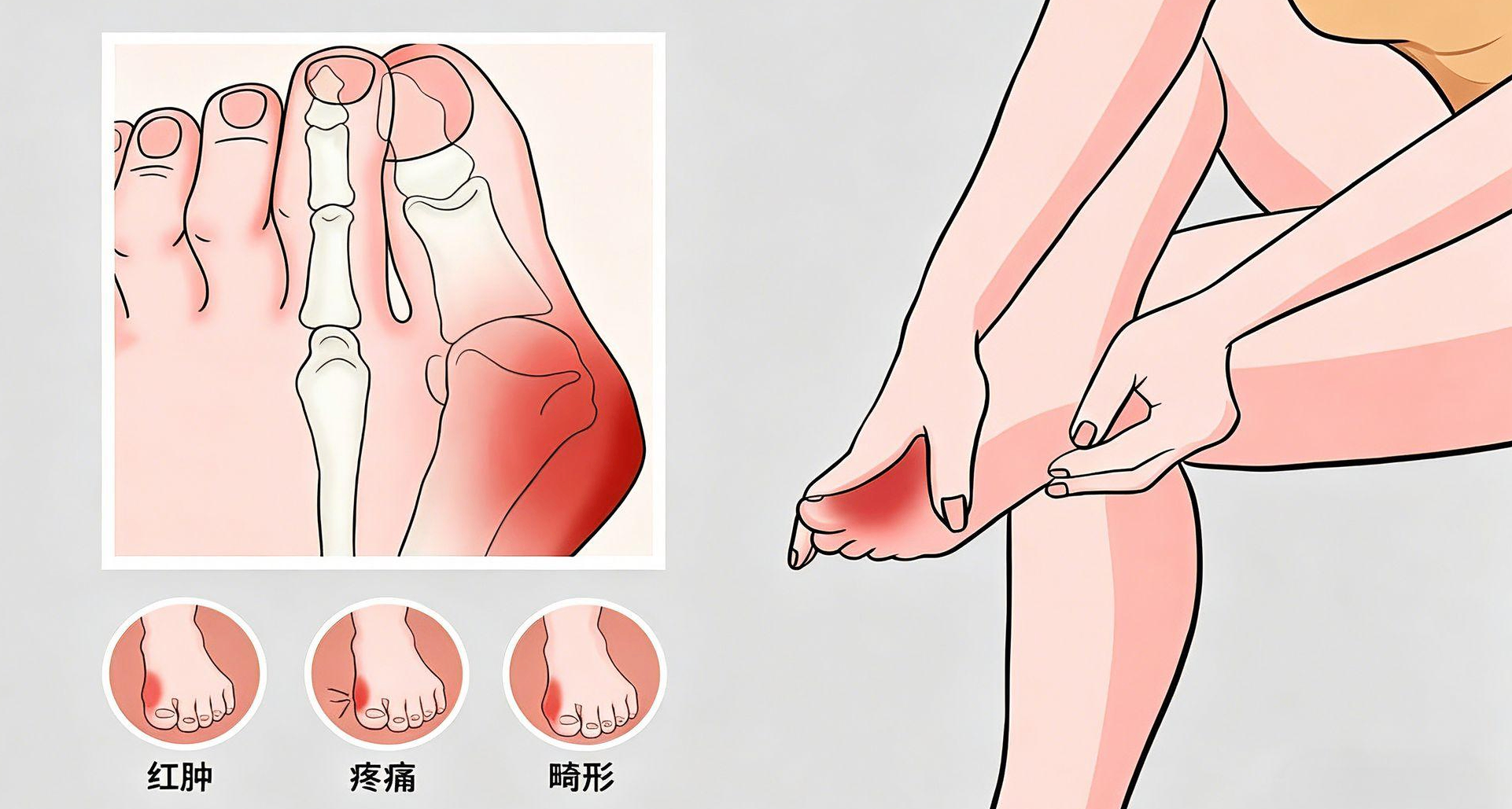 你的腳正常嗎？五種常見的足部變形