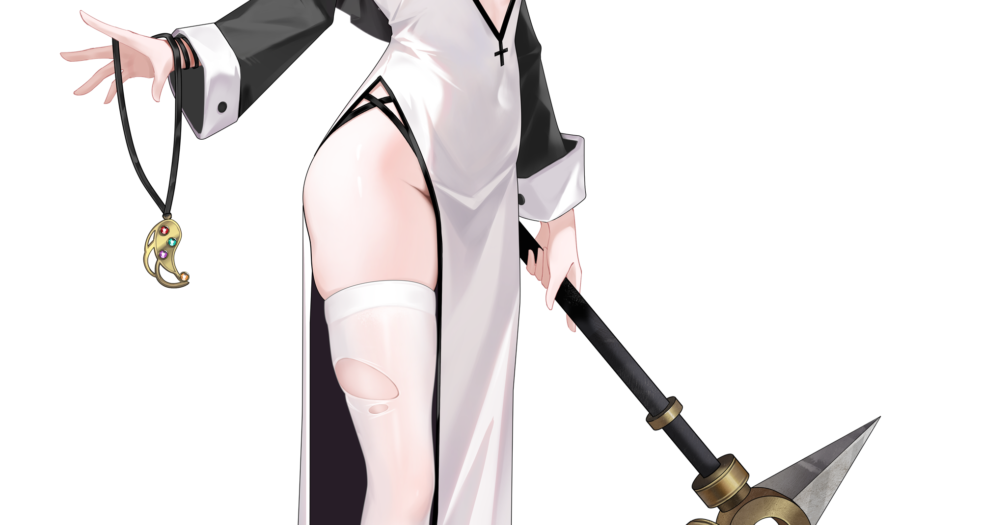 【艾比斯物語】重繪第四彈 白毛白絲又來咯~