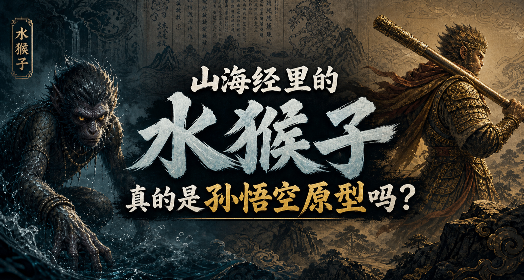 山海經裏的“水猴子”，真的是孫悟空原型嗎？