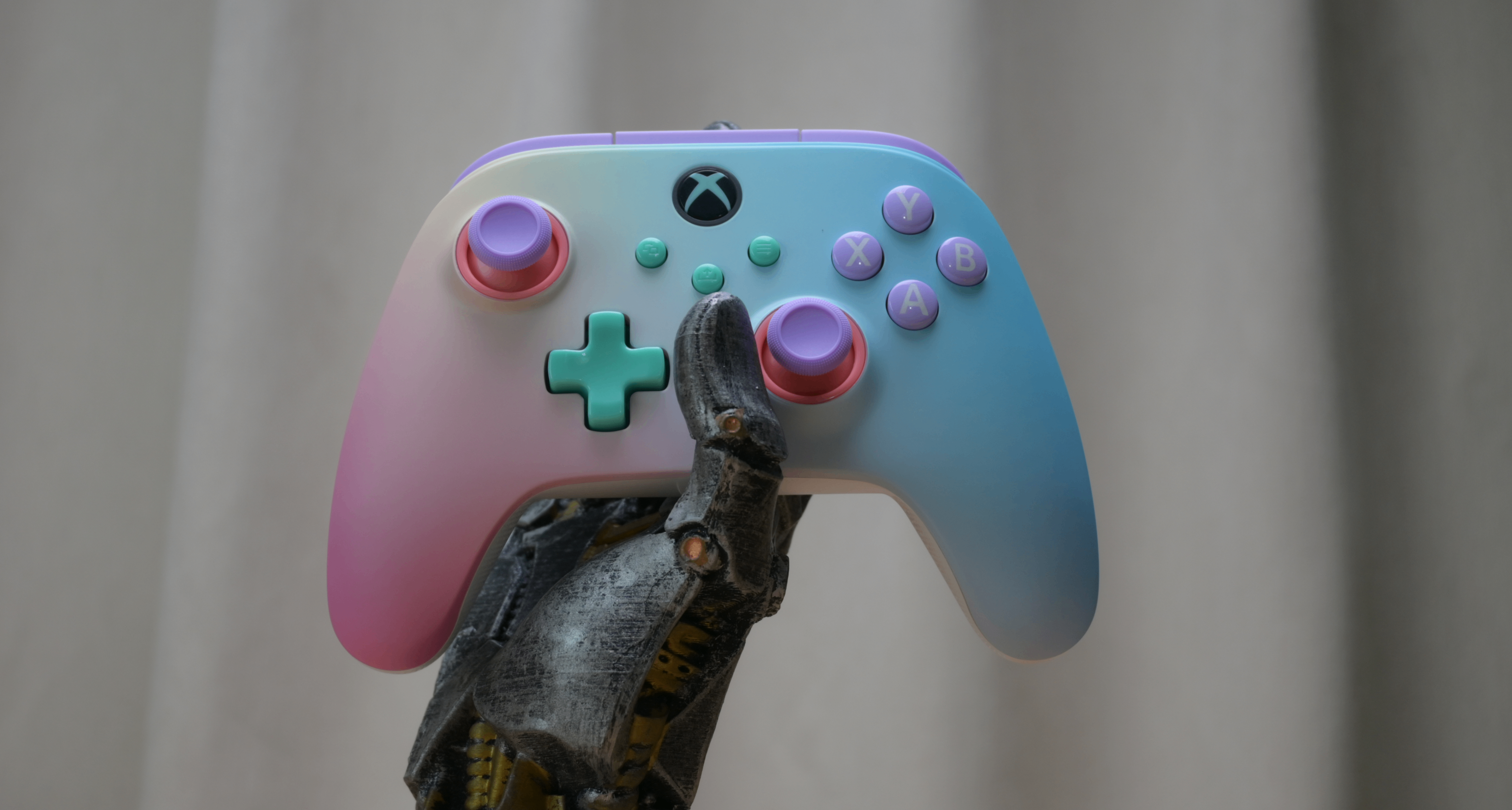 給他愛配色手柄——powera XBOX無線授權手柄海灣風情