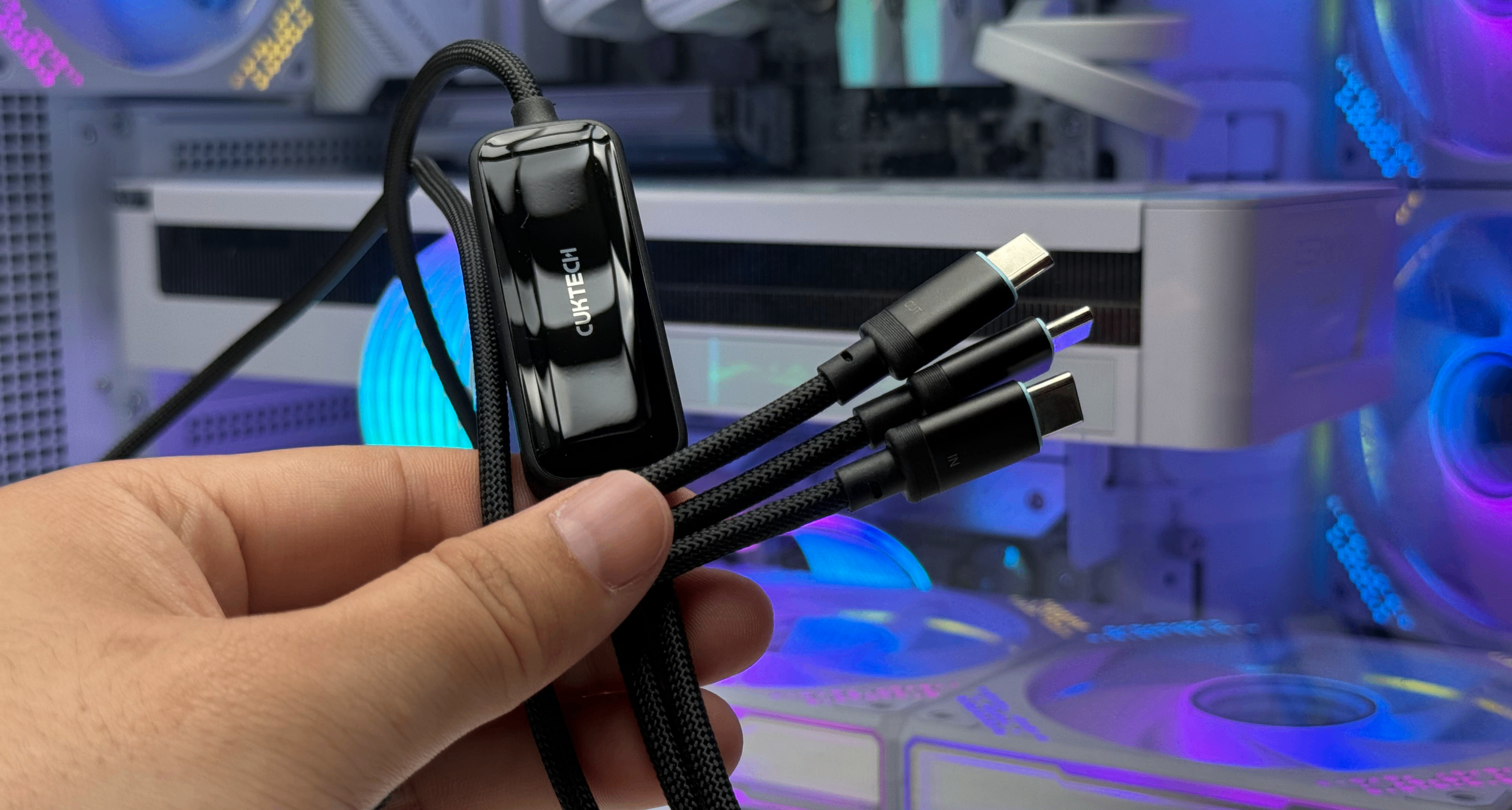 一根一分二的C口充電線賣99￥！它憑什麼？酷態科10號電能線Plus