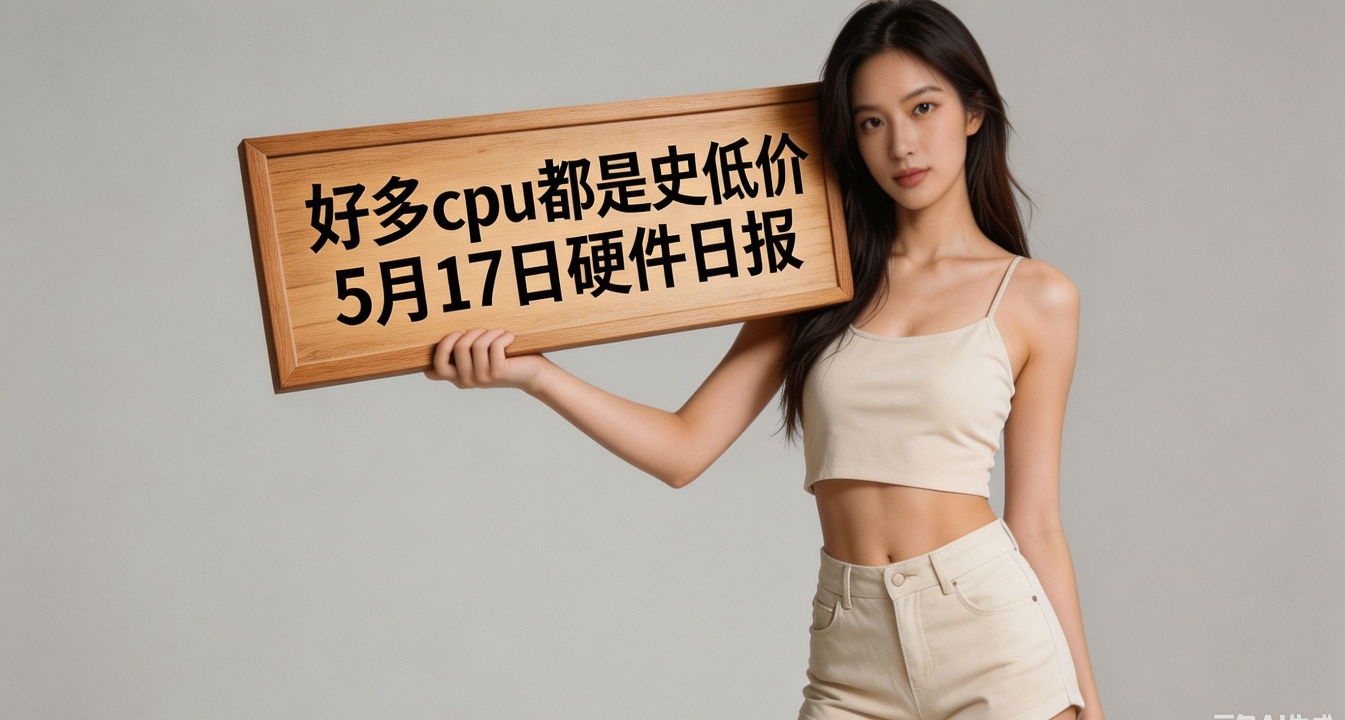 好多cpu都是史低價丨5月17日硬件日報