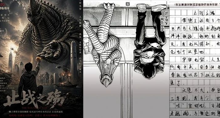 僅兩分的高中作文《止戰之殤》成了集魔幻、荒誕、反叛一身的鉅著