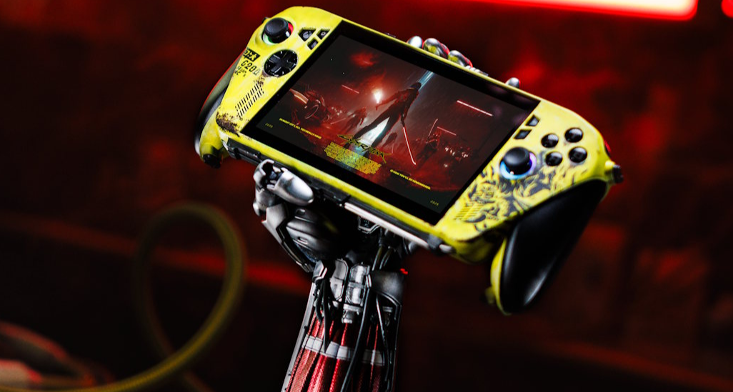 《赛博朋克2077》主题 ROG Xbox Ally X 掌机 宣传片公开