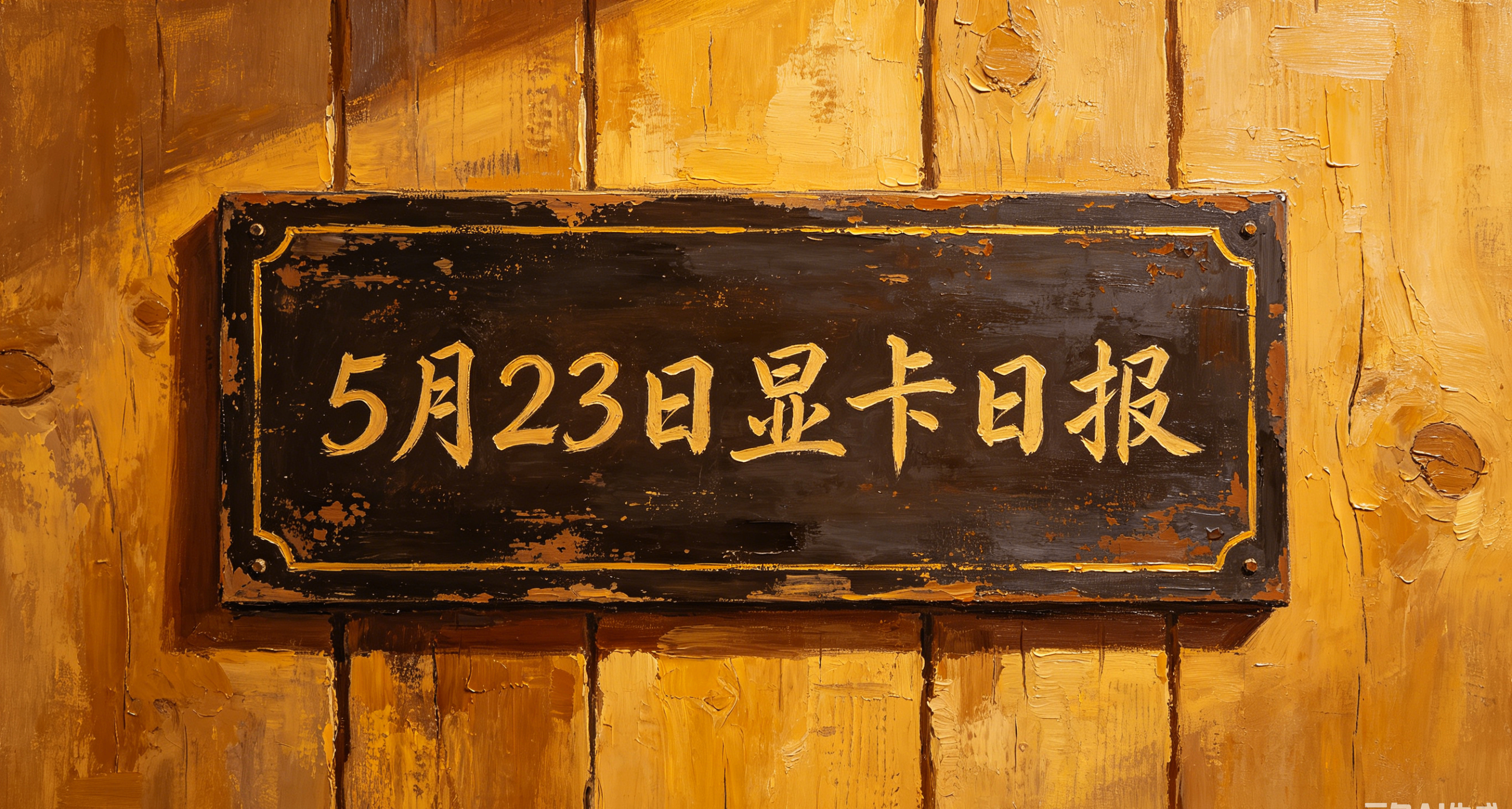 这下真的空中飞人了丨5月23日显卡日报