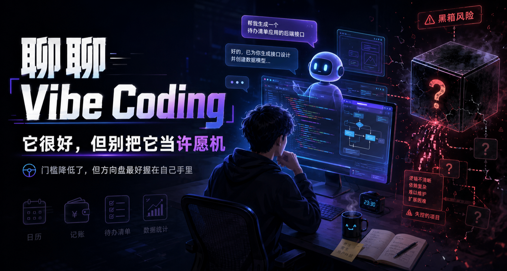 聊聊最近很火的 Vibe Coding：它很好，但别把它当许愿机
