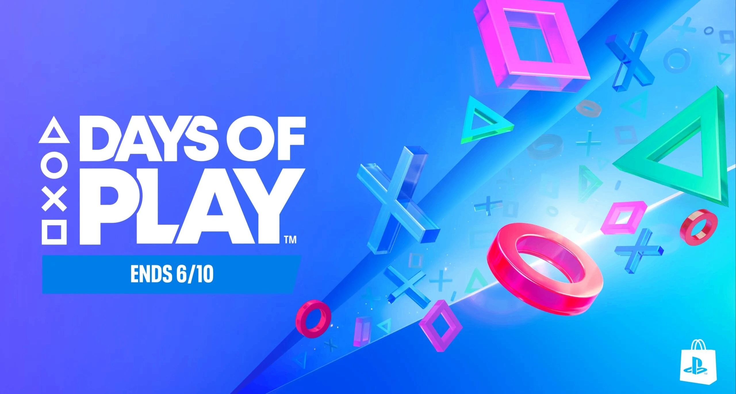 索尼Days of Play 2026活动5月27日启动，新开与升级会员享6.7折