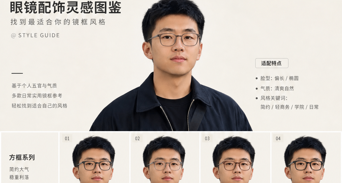 AI提示詞分享 | 眼鏡大賞