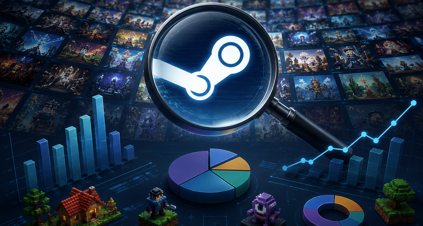 我扒了 25097 款近3年的Steam独立游戏 | 一些可供参考的数据分析