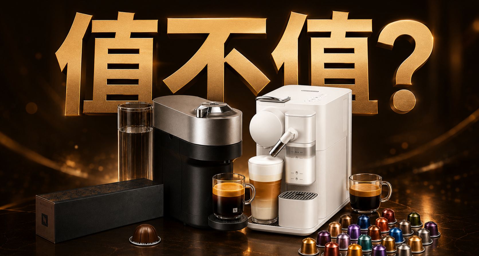 618买胶囊送咖啡机？Nespresso+Vertuo这波值不值？附购买指南