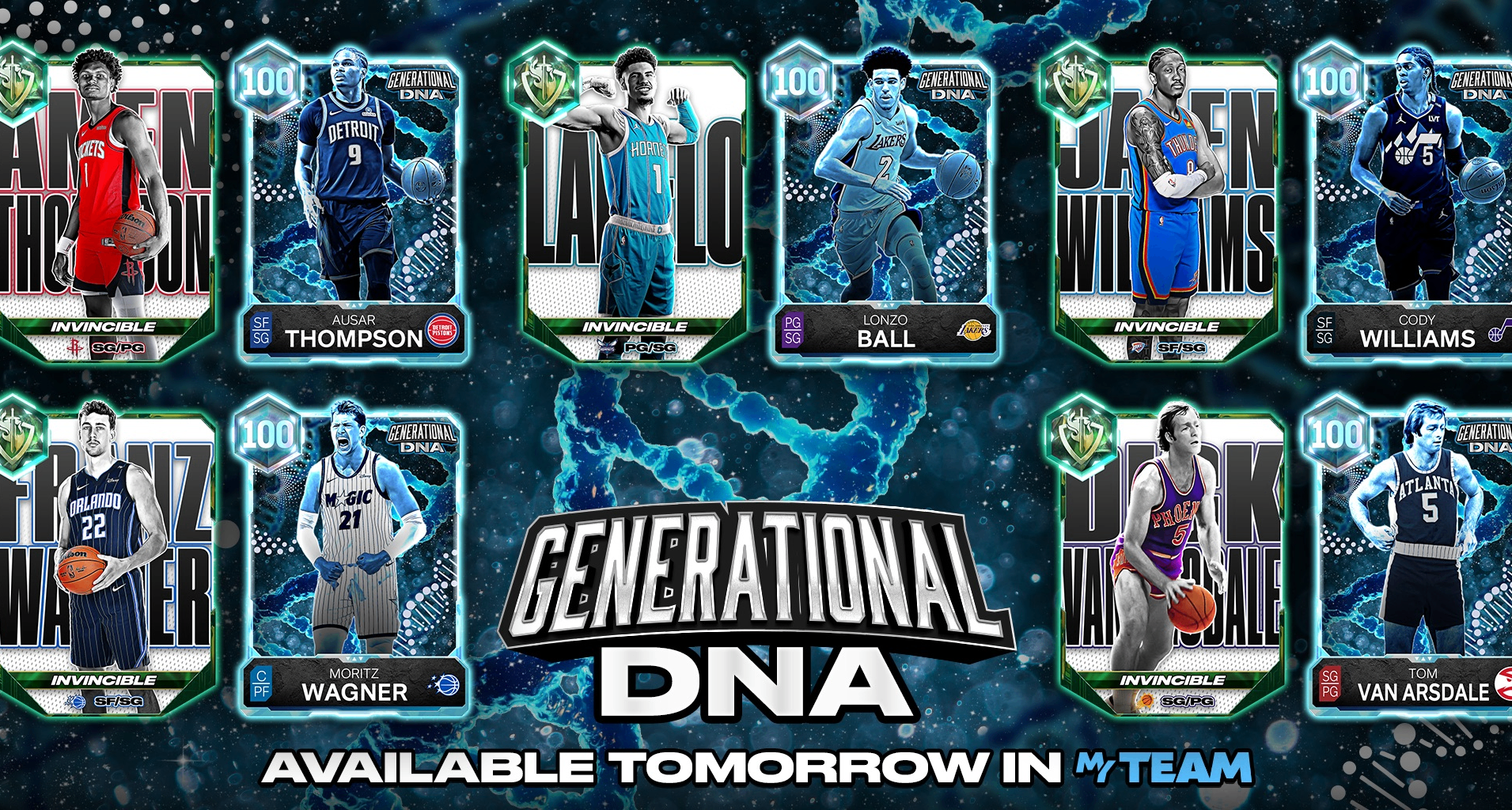 世代DNA!NBA兄弟组合出场！