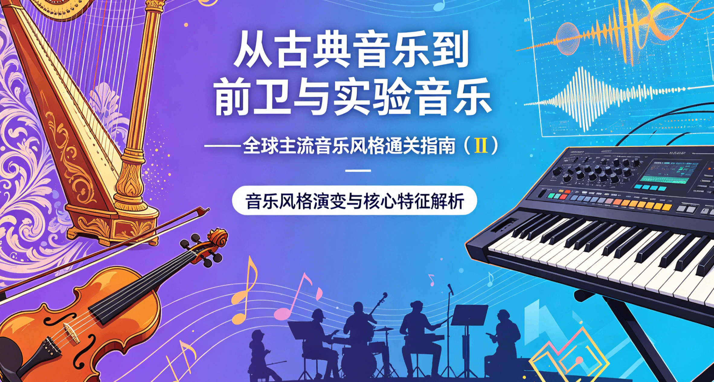 從古典音樂到前衛與實驗音樂——全球主流音樂風格通關指南（Ⅱ）