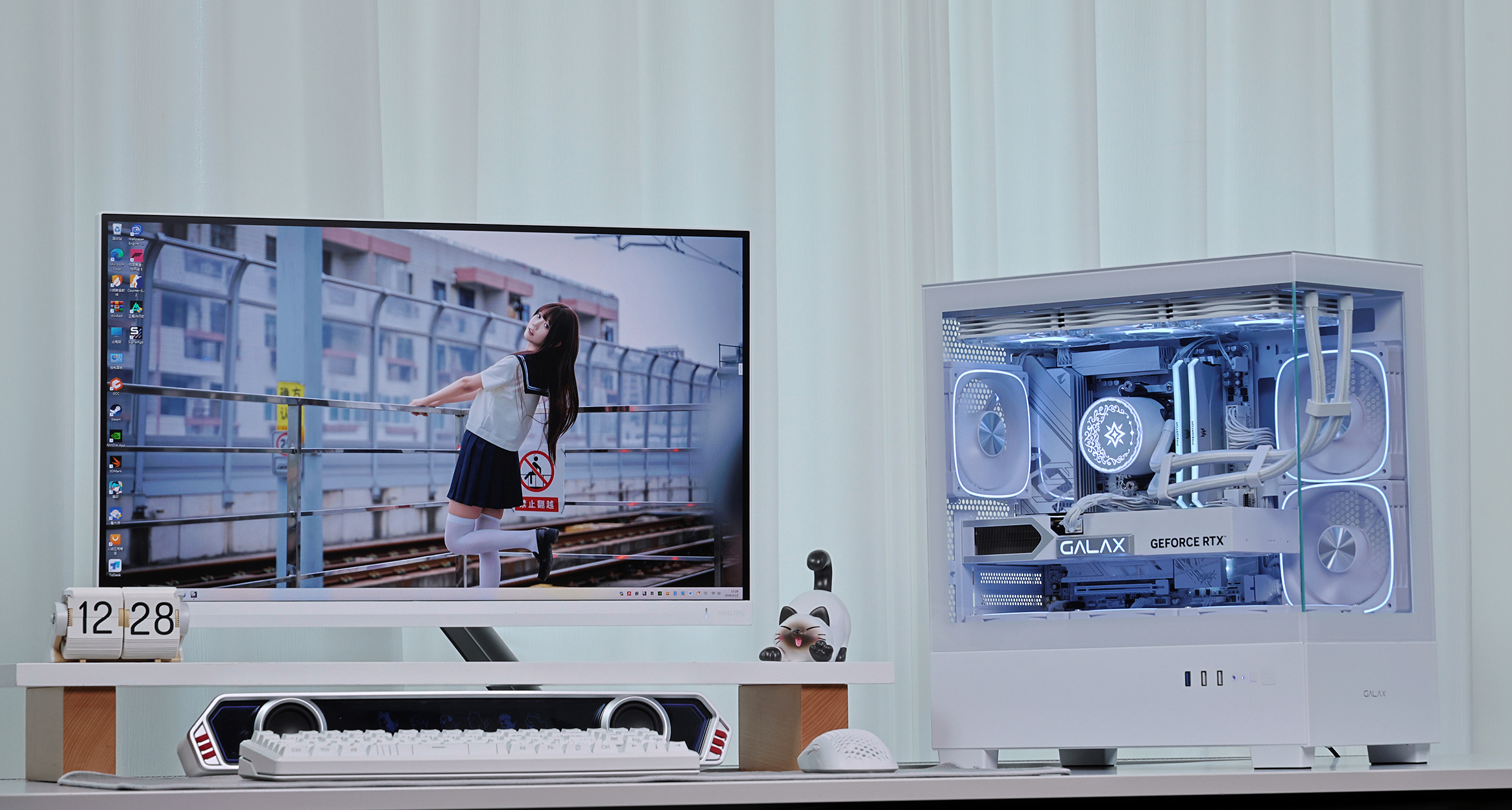 預算近1W的高顏值刀把主機：9700X+5060Ti聖刃+32G大內存海景房