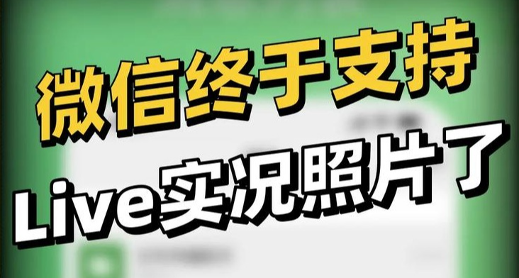 網傳！微信鴻蒙版App將支持消息發送實況Live圖功能