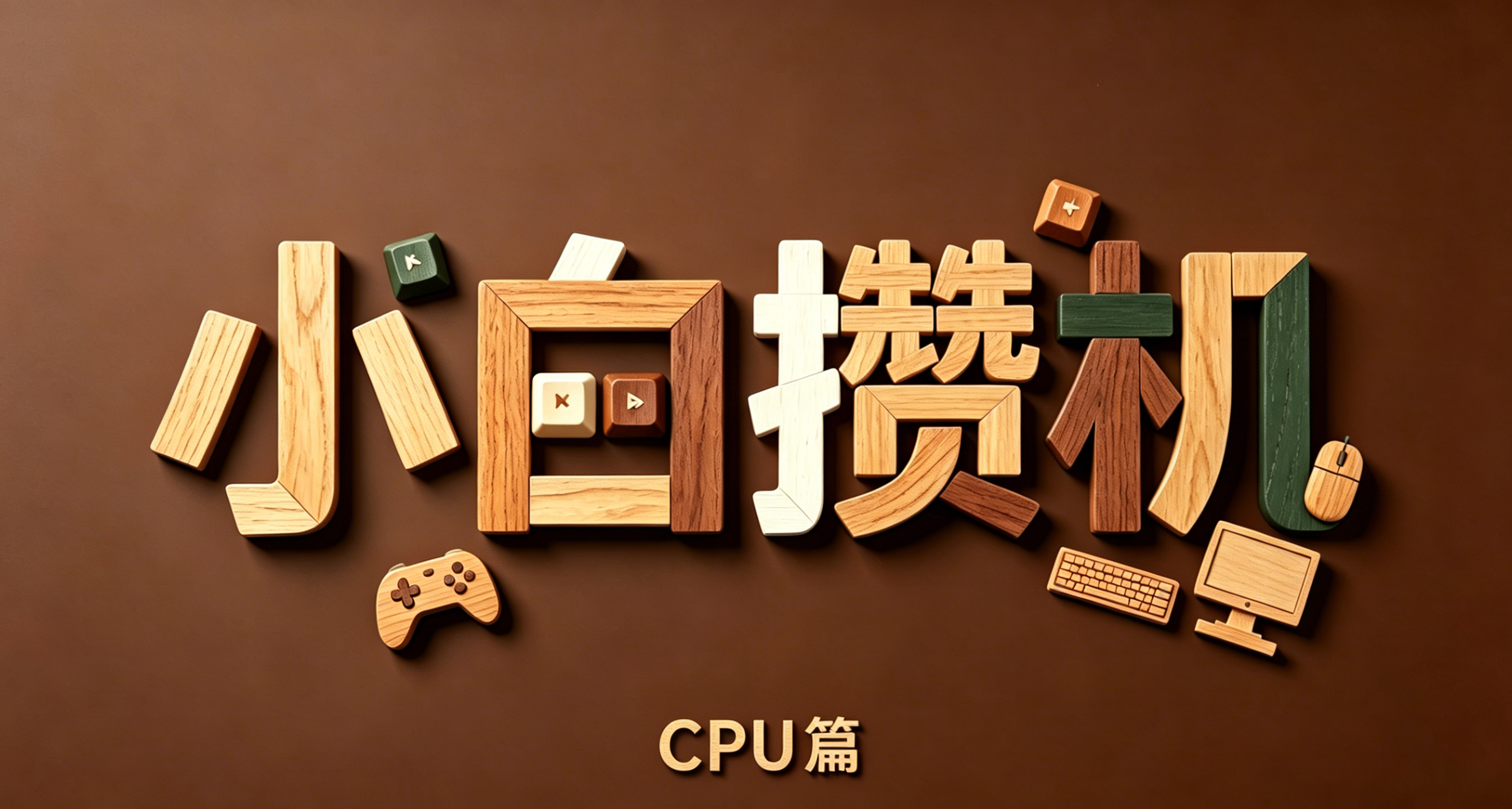 [装机指南] 小白⭕基础攒机手册，课3，CPU篇，决定未来。
