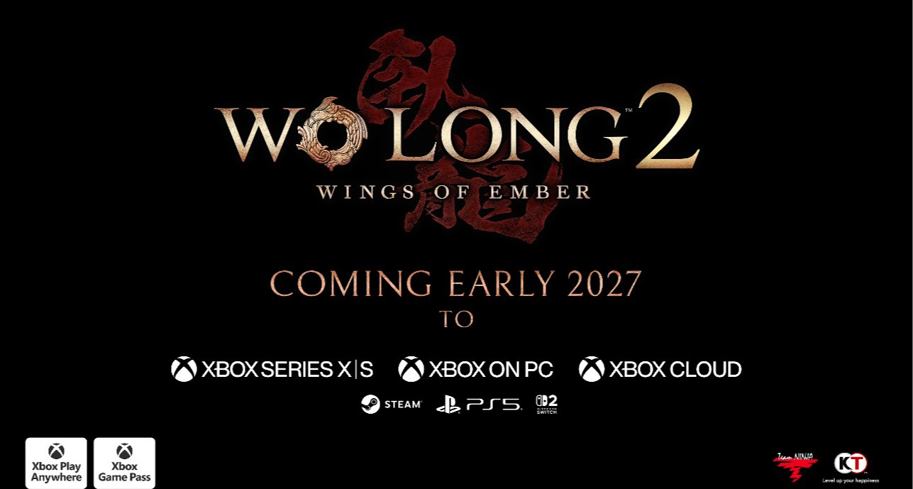 《臥龍2：鳳火連天》正式公佈！2027年初發售，首發XGP