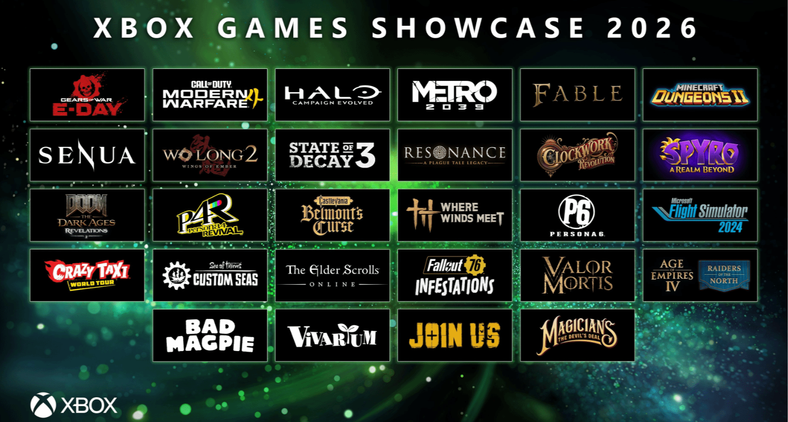 Xbox Games Showcase 2026的那些遊戲！臥龍2，P6,P4R等