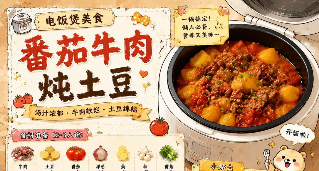 一张图 一个电饭煲美食