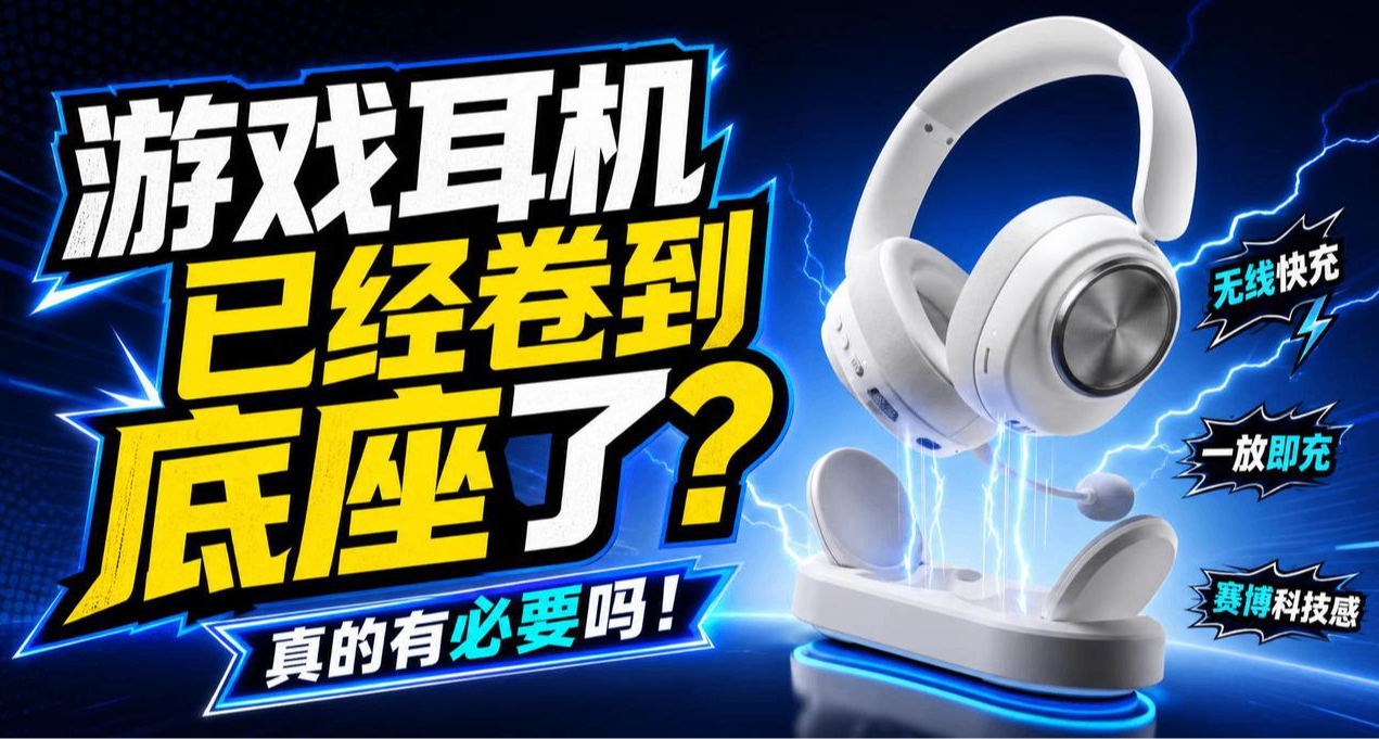 游戏耳机已经卷到底座了，真的有必要吗？