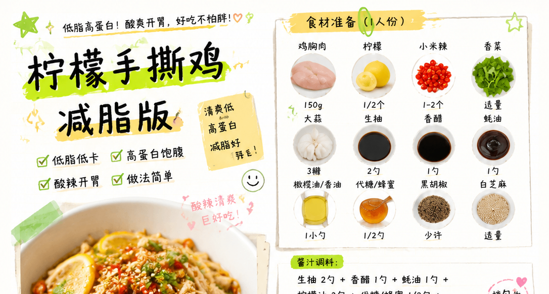 一張圖 一個減脂餐