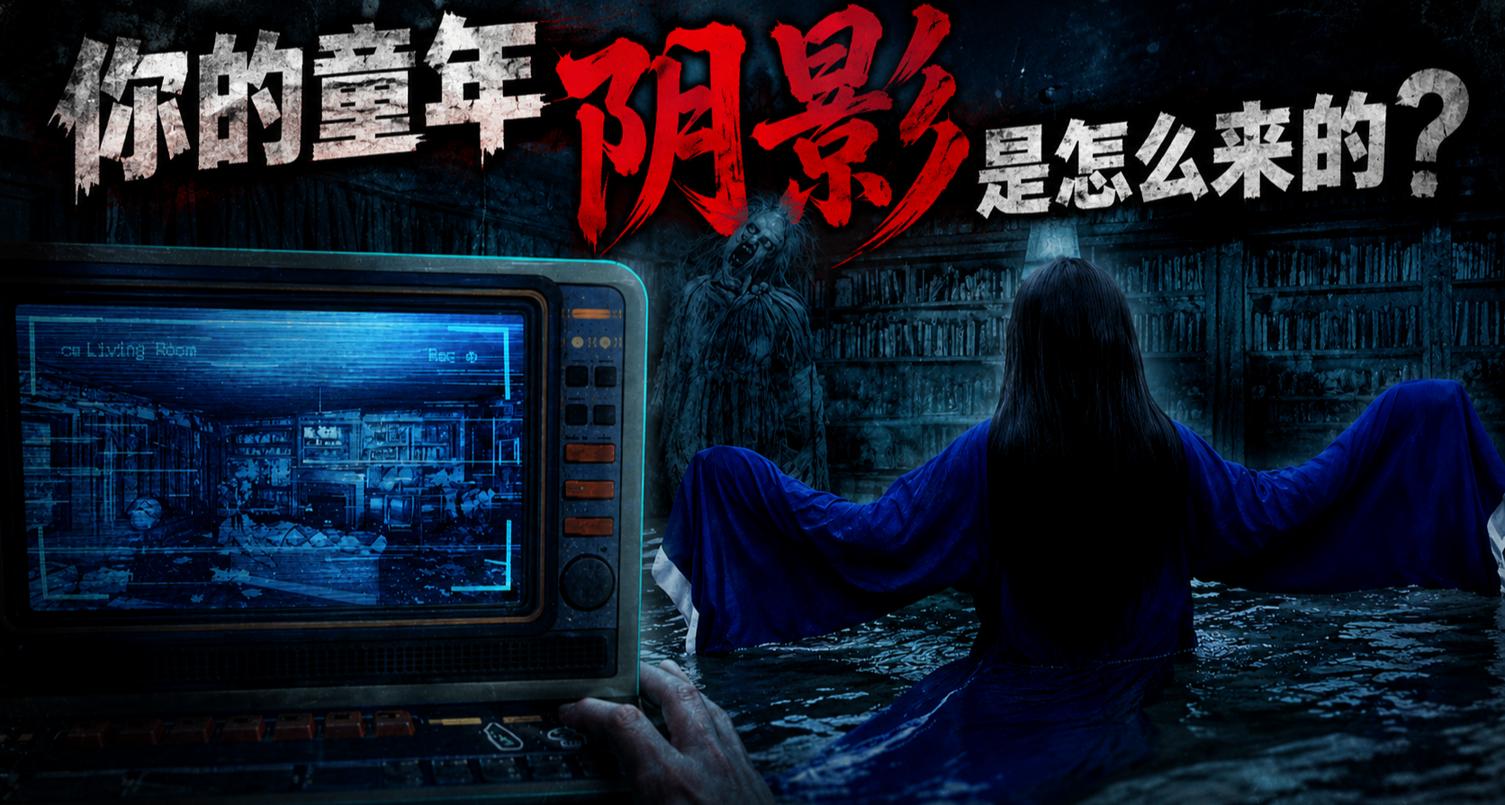 你的童年陰影是怎麼來的？讓人尿褲子的凶宅直播遊戲你敢玩嗎？