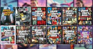 GTA6封面曝光——历代封面设计演变史，26年的老字号设计经典！
