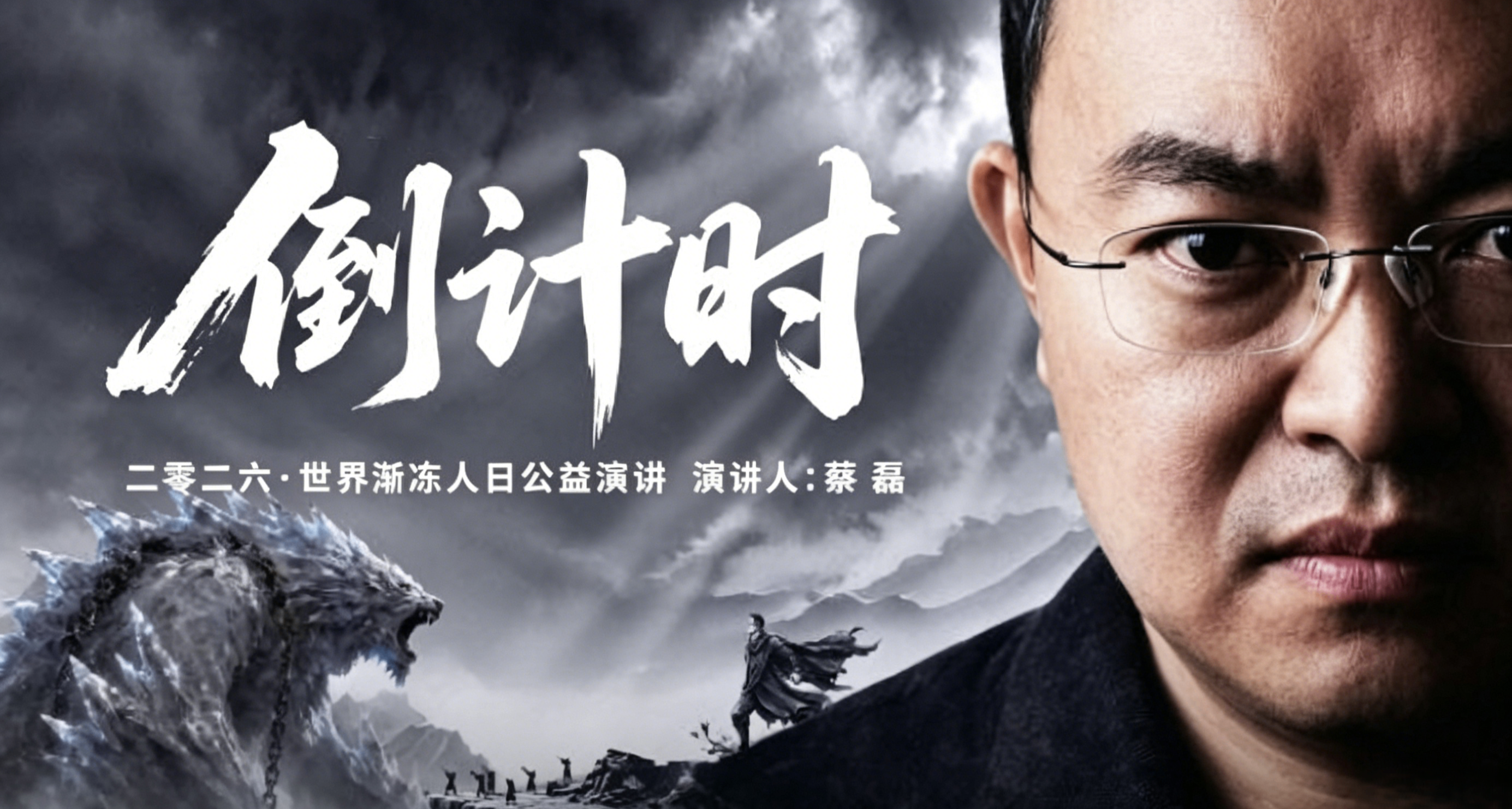 蔡磊說將親眼見證漸凍症被終結
