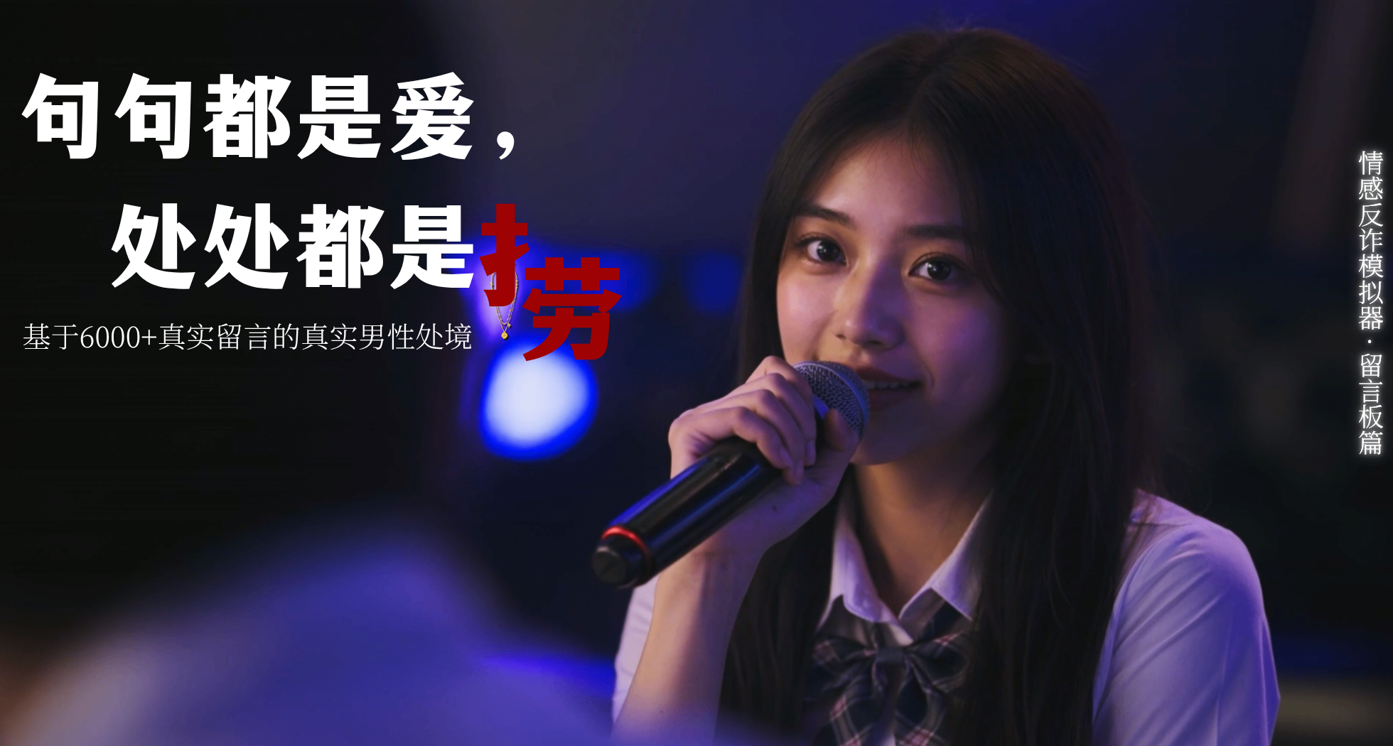 在这，我听到了版本爱情的回响——《情感反诈模拟器》留言板PV