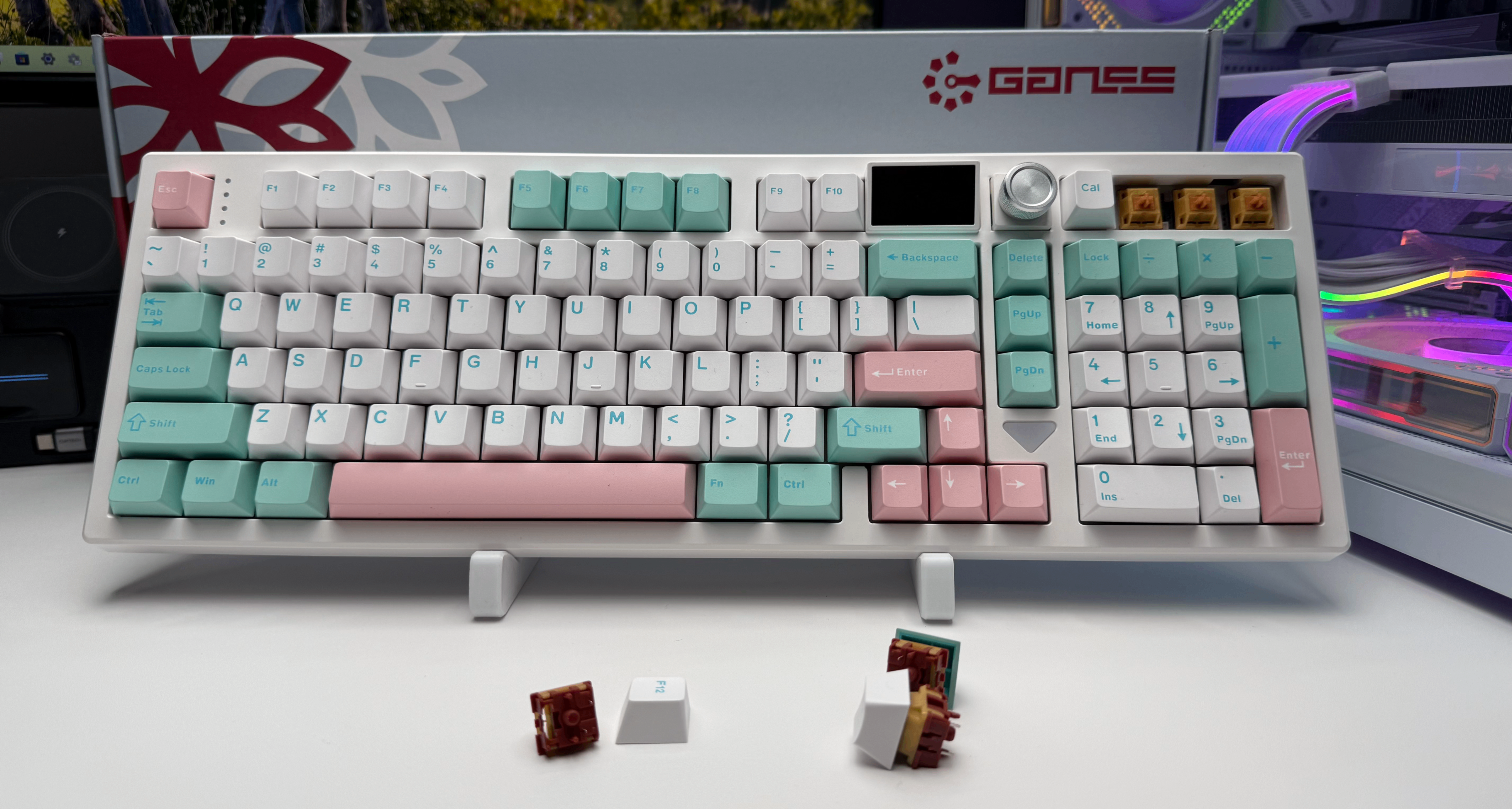 老牌键盘厂整花活！模块化机械键盘：高斯GS3101T PRO