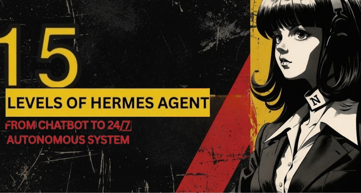 Hermes Agent 15级玩法：从聊天机器人到 24/7 自动化系统