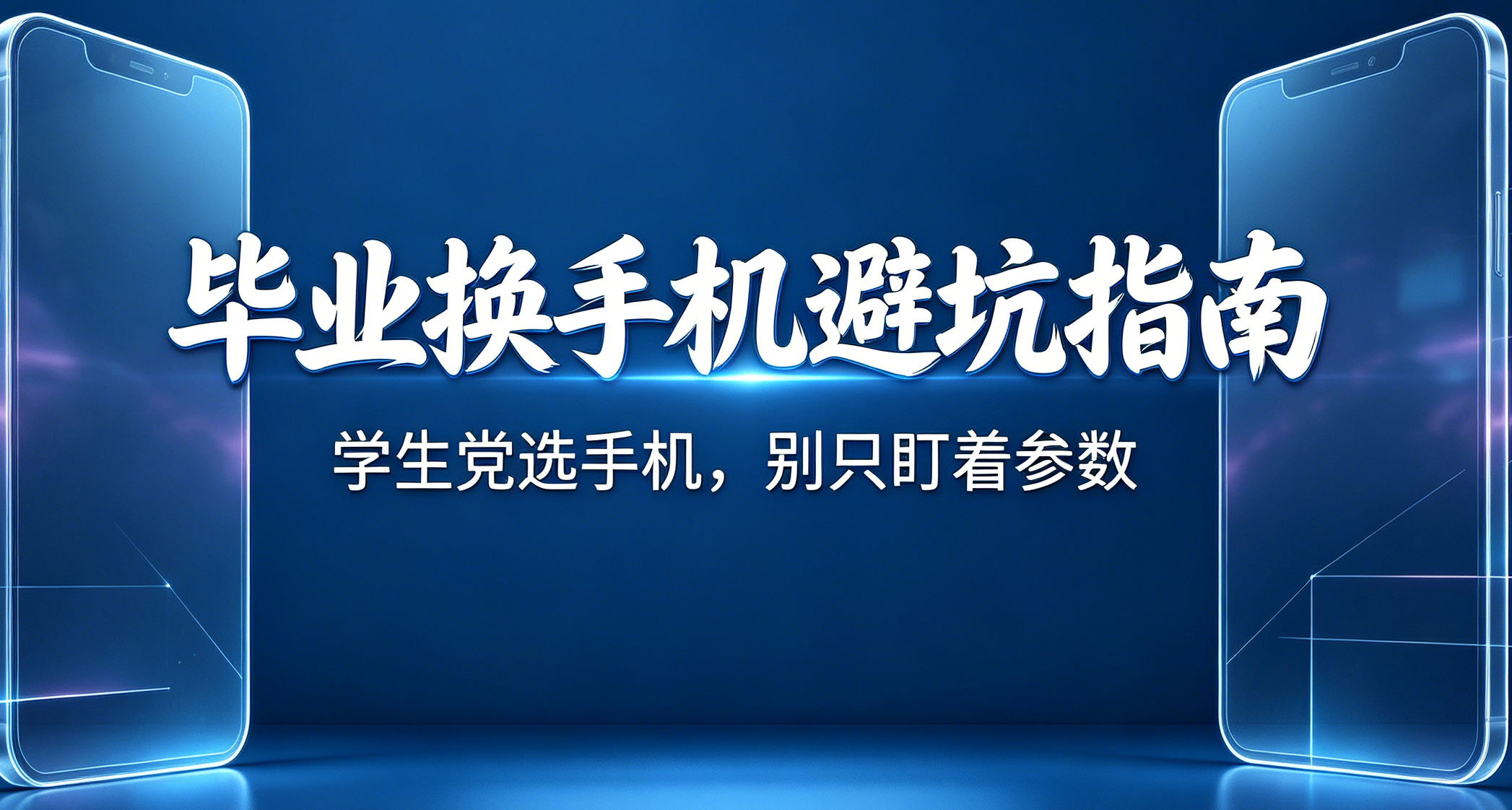 畢業換手機避坑指南:學生黨選手機，別隻盯着參數