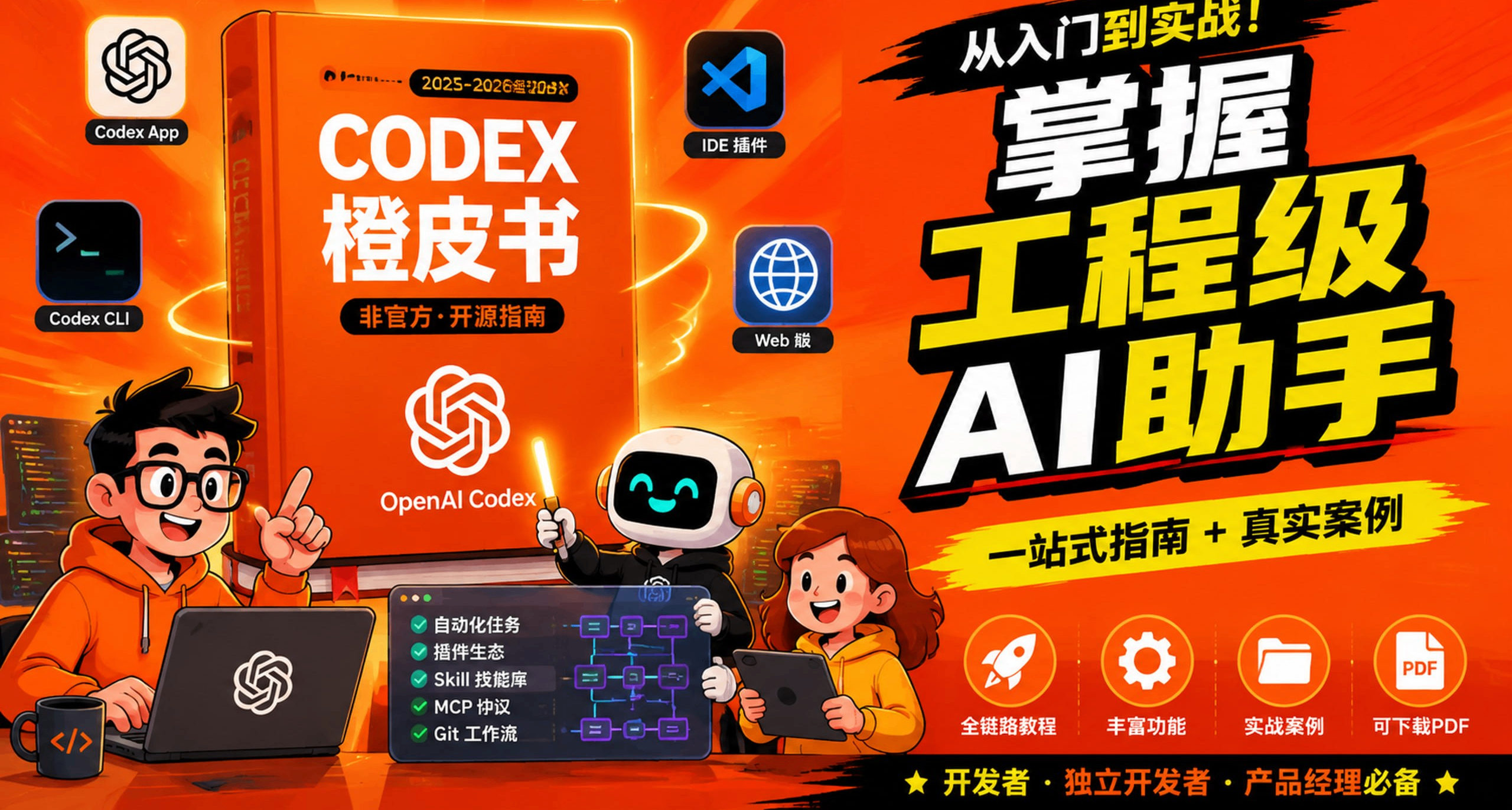 【最新Codex教程】从安装到实战案例的全链路使用指南