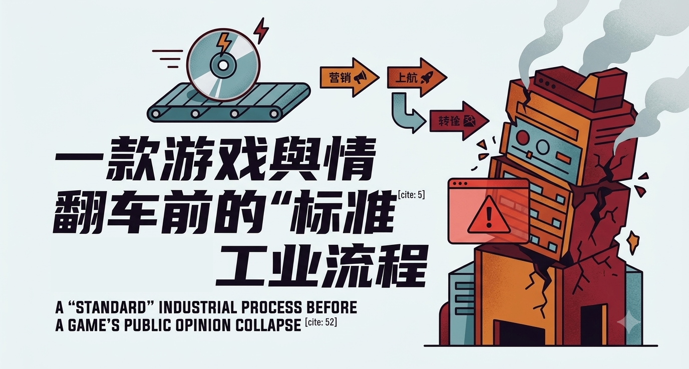 就近期某遊重大輿情，從行業內部角度拆解路是如何一步步走歪的