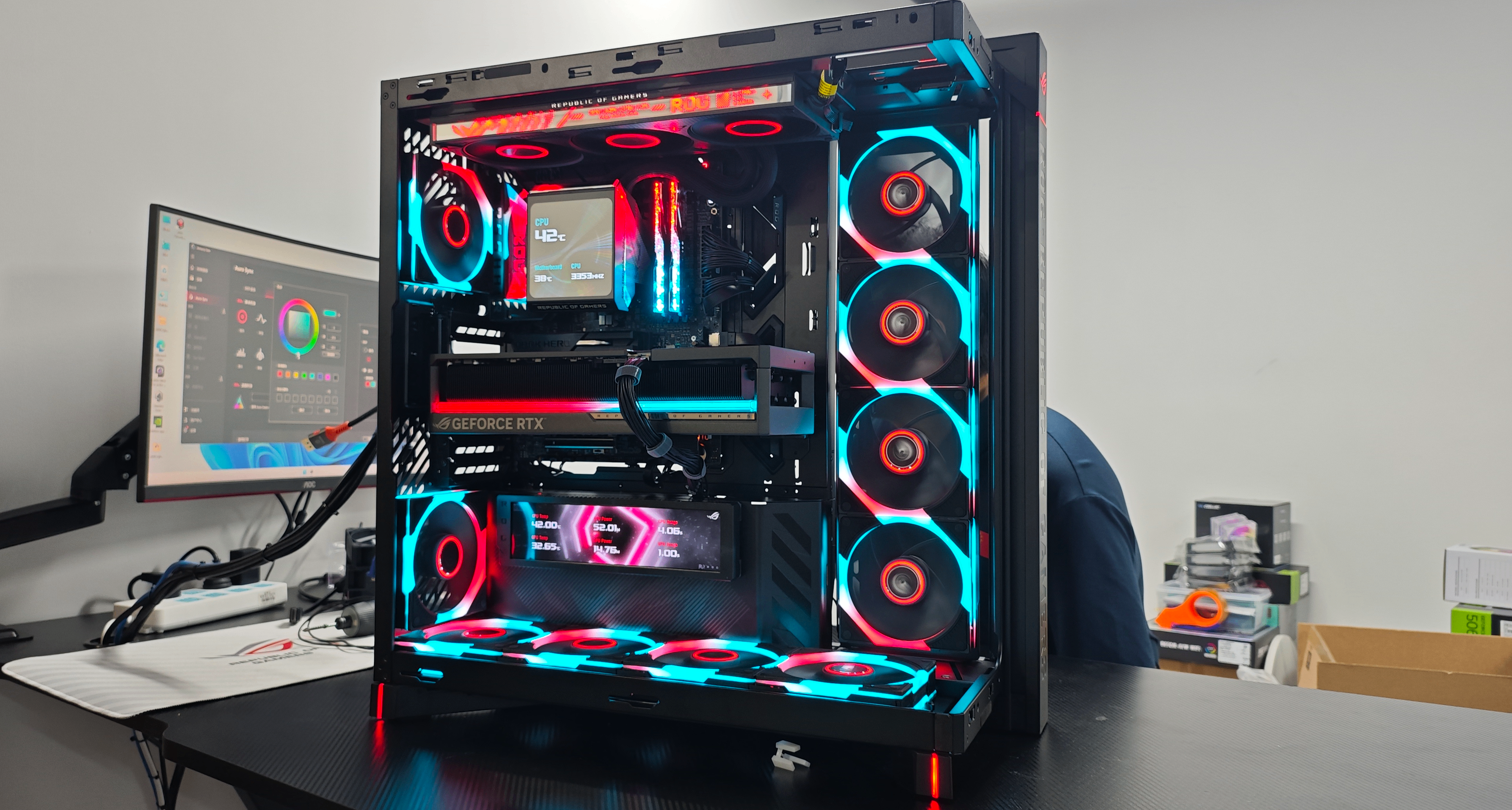 9950X3D+5080夜神+ROG 幻世神 裝機分享！