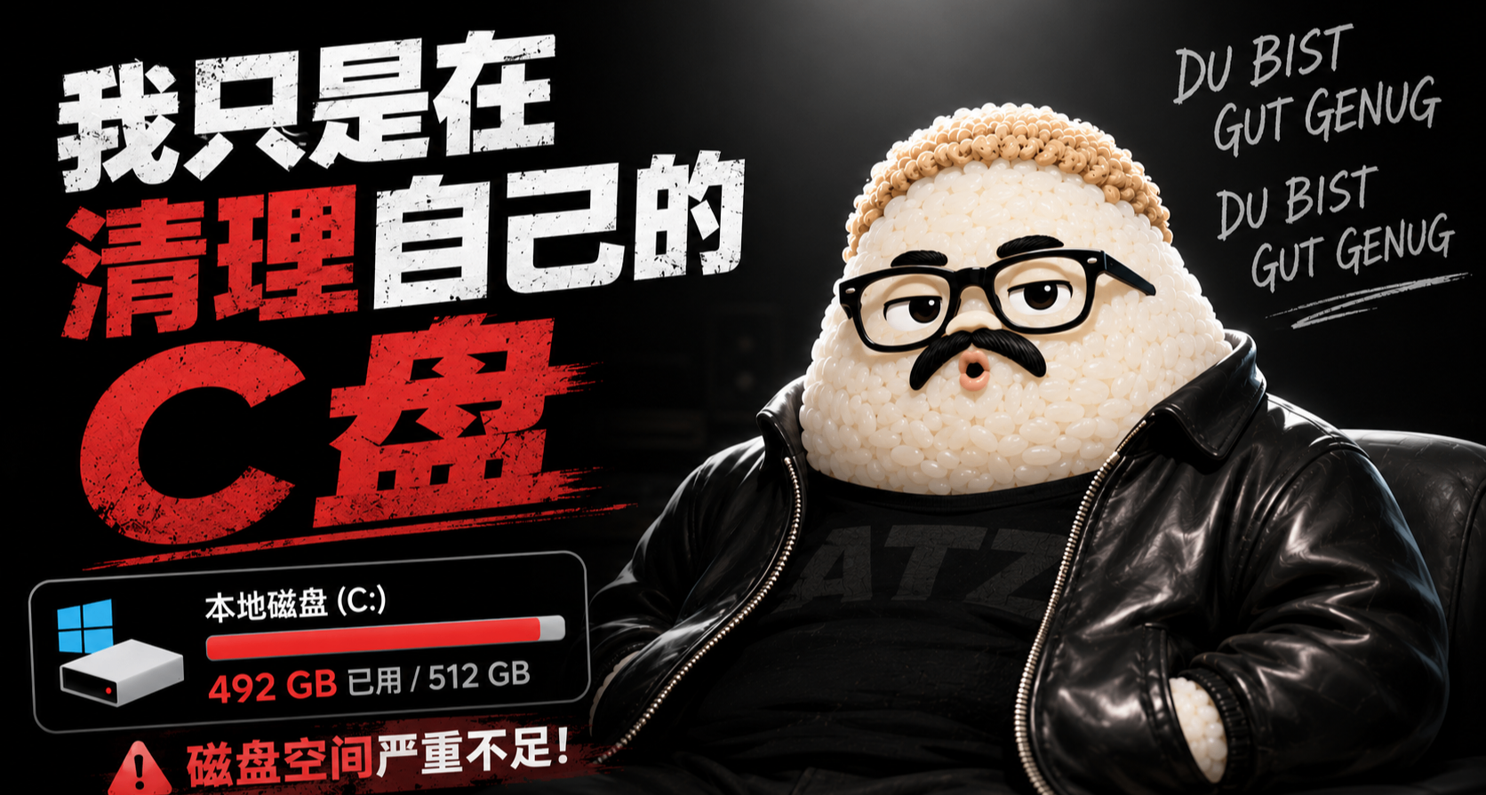 c盤又紅了?帶你看看怎麼預防和清理