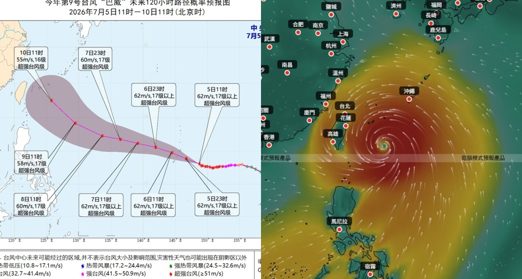 bw遇上臺風 到底誰會贏