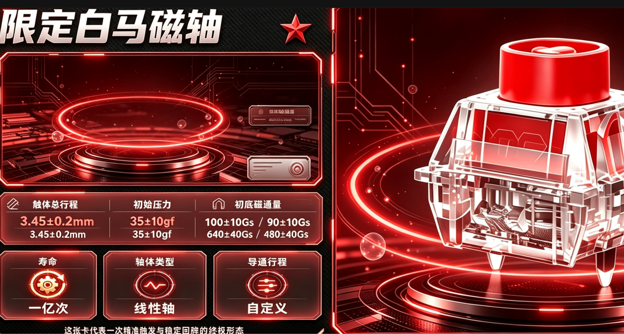 雨滴和石子声磁轴都听腻了？那就来试试马蹄声吧 TTC限定白马磁轴