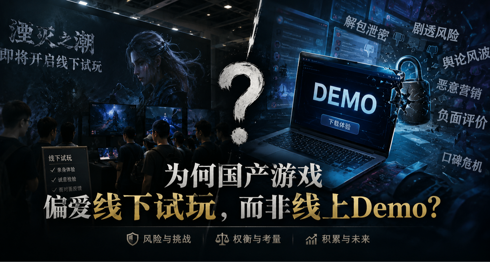 爲何國產遊戲偏愛線下試玩，而非線上Demo？