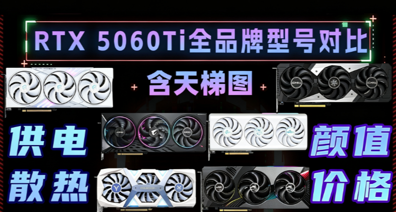 【2026年度5060Ti全品牌型号型号雷达图鉴】