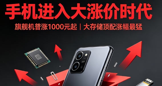 手機進入大漲價時代！多品牌旗艦機普漲500-1000元！