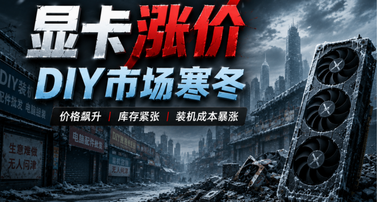 一觉醒来天塌了！英伟达涨价，全平台封存显卡！DIY市场彻底寒冬！