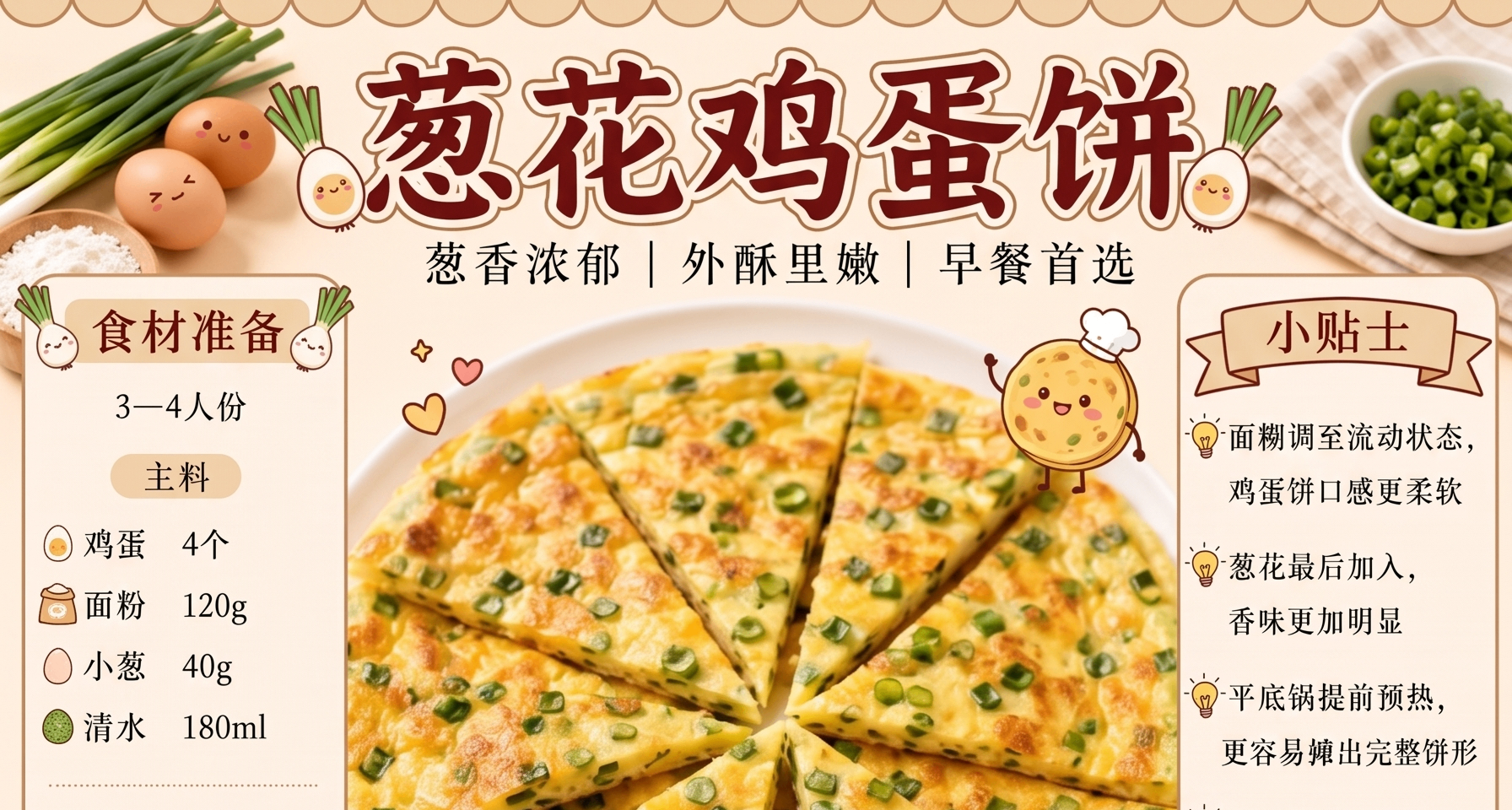 一張圖 一個雞蛋餅