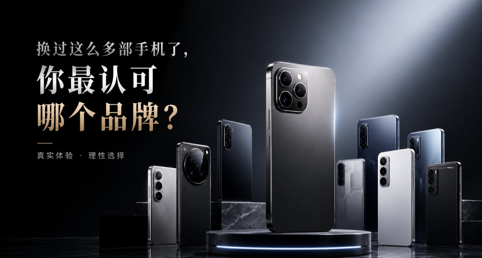 换过这么多部手机了，你最认可哪个品牌？