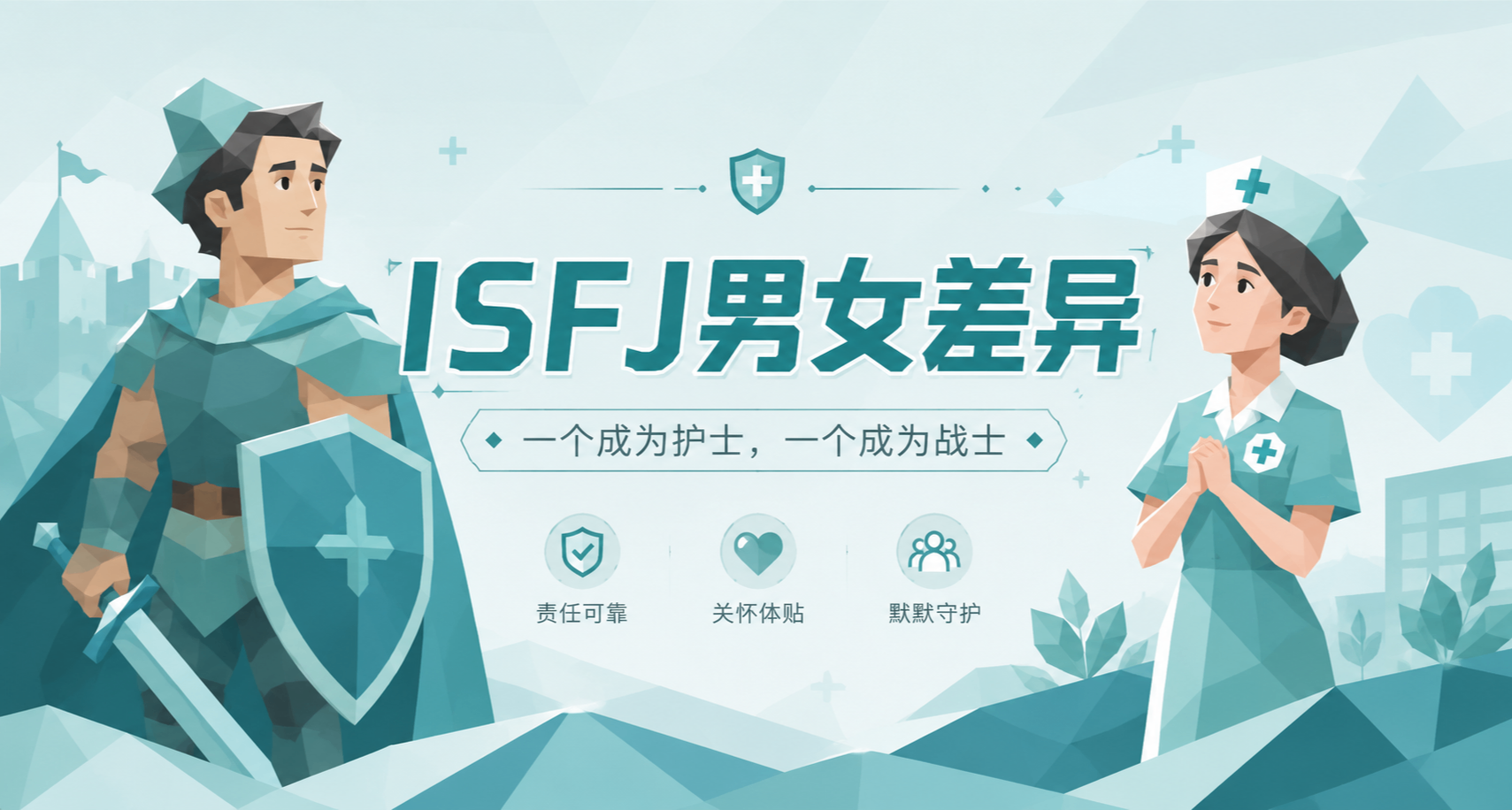 ISFJ男女差异：护士与战士，其实是同一种人