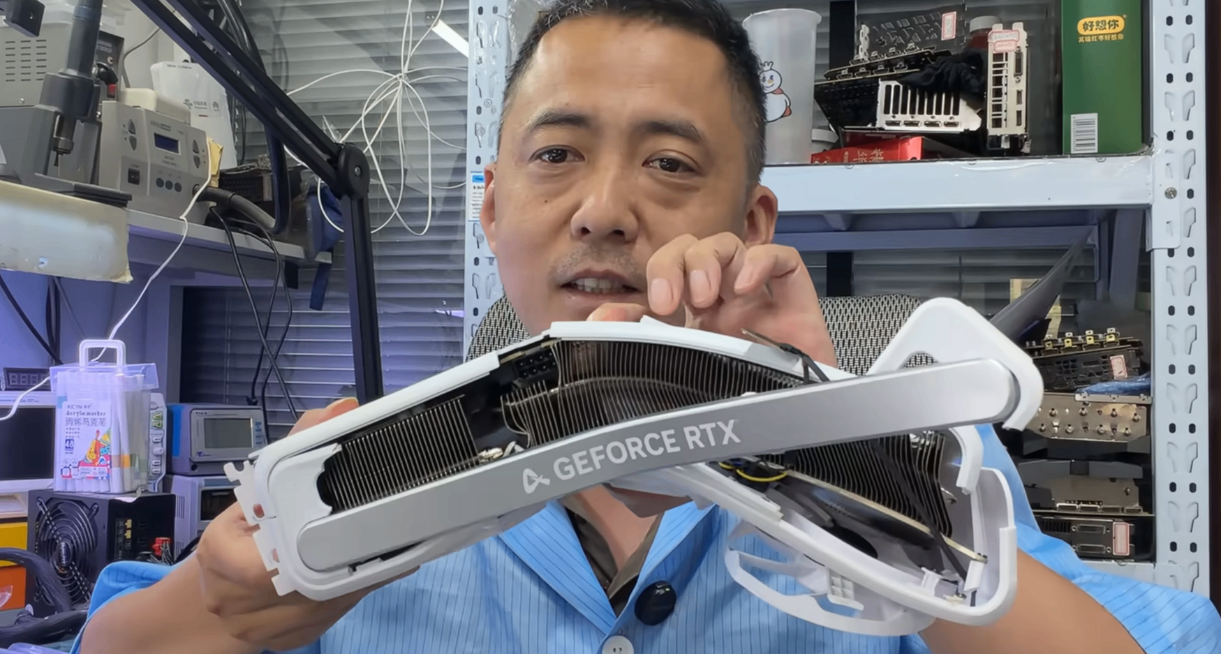 5060 Ti 被追尾撞彎近 90 度，居然修活了？